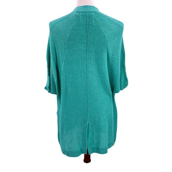 Anthropologie Angel of the North Turquoise Chrysalis Cardigan Sweater Size XS - Picture 5 of 5